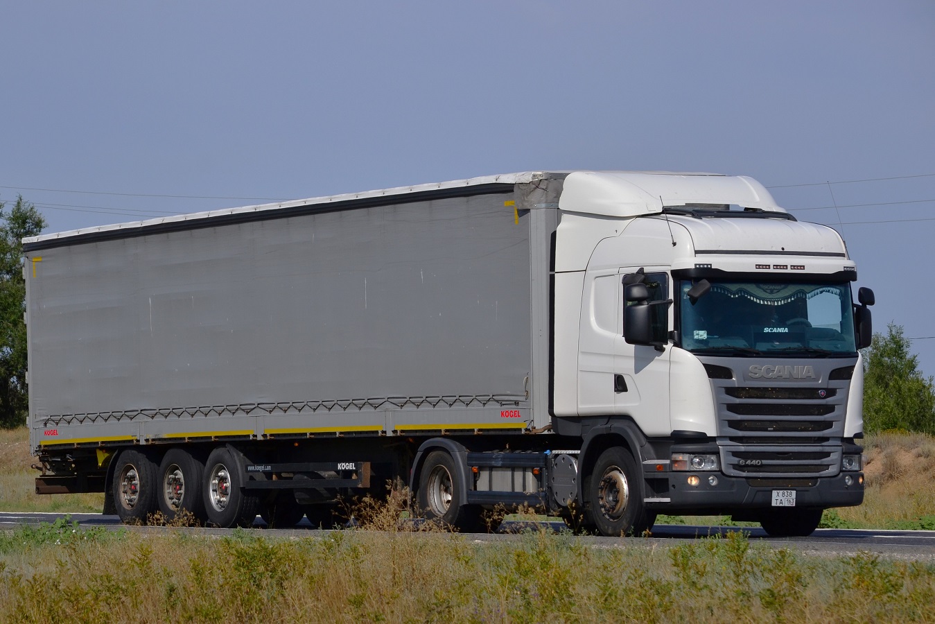 Самарская область, № Х 838 ТА 163 — Scania ('2013) G440