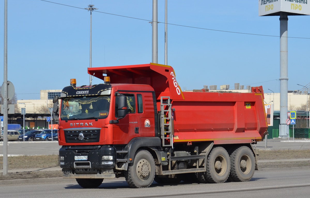 Кемеровская область, № 360 — Sitrak C7H ZZ3256