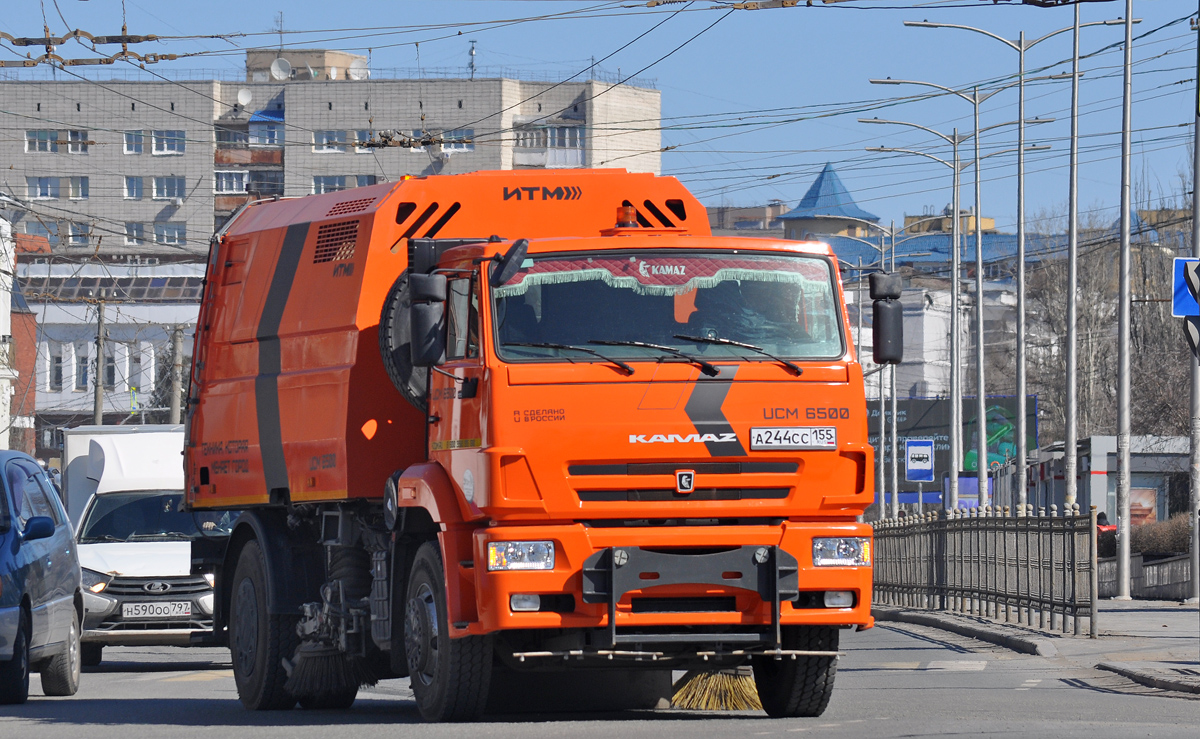 Омская область, № А 244 СС 155 — КамАЗ (общая модель)
