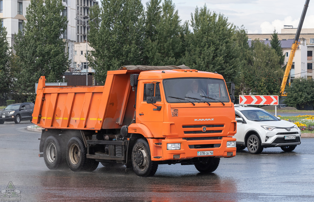 Восточно-Казахстанская область, № 078 CB 16 — КамАЗ-65115 [XWC]