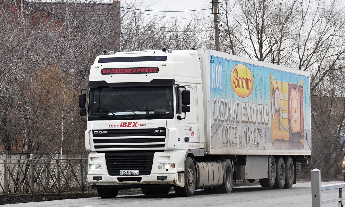 Карагандинская область, № 153 MRA 09 — DAF 95XF FT