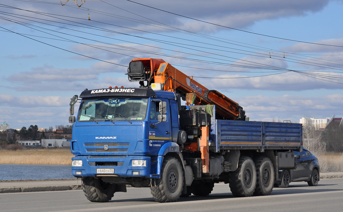 Омская область, № Х 640 СН 55 — КамАЗ-43118-RR(76) [431185-R]