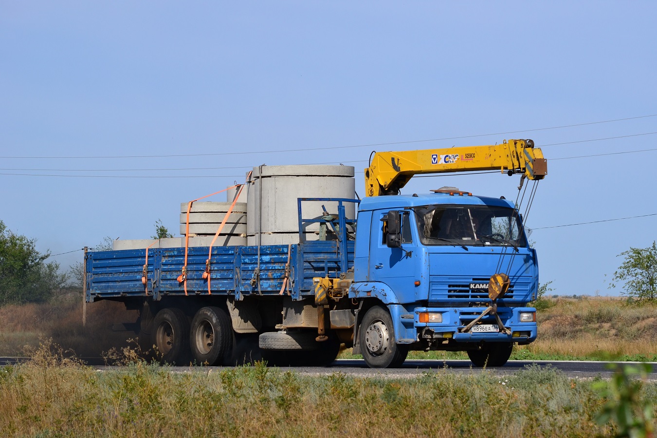 Волгоградская область, № Н 896 ЕА 134 — КамАЗ-65117-62