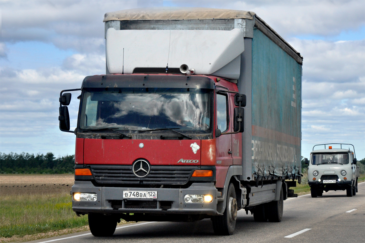 Алтайский край, № В 748 ВА 122 — Mercedes-Benz Atego 1228