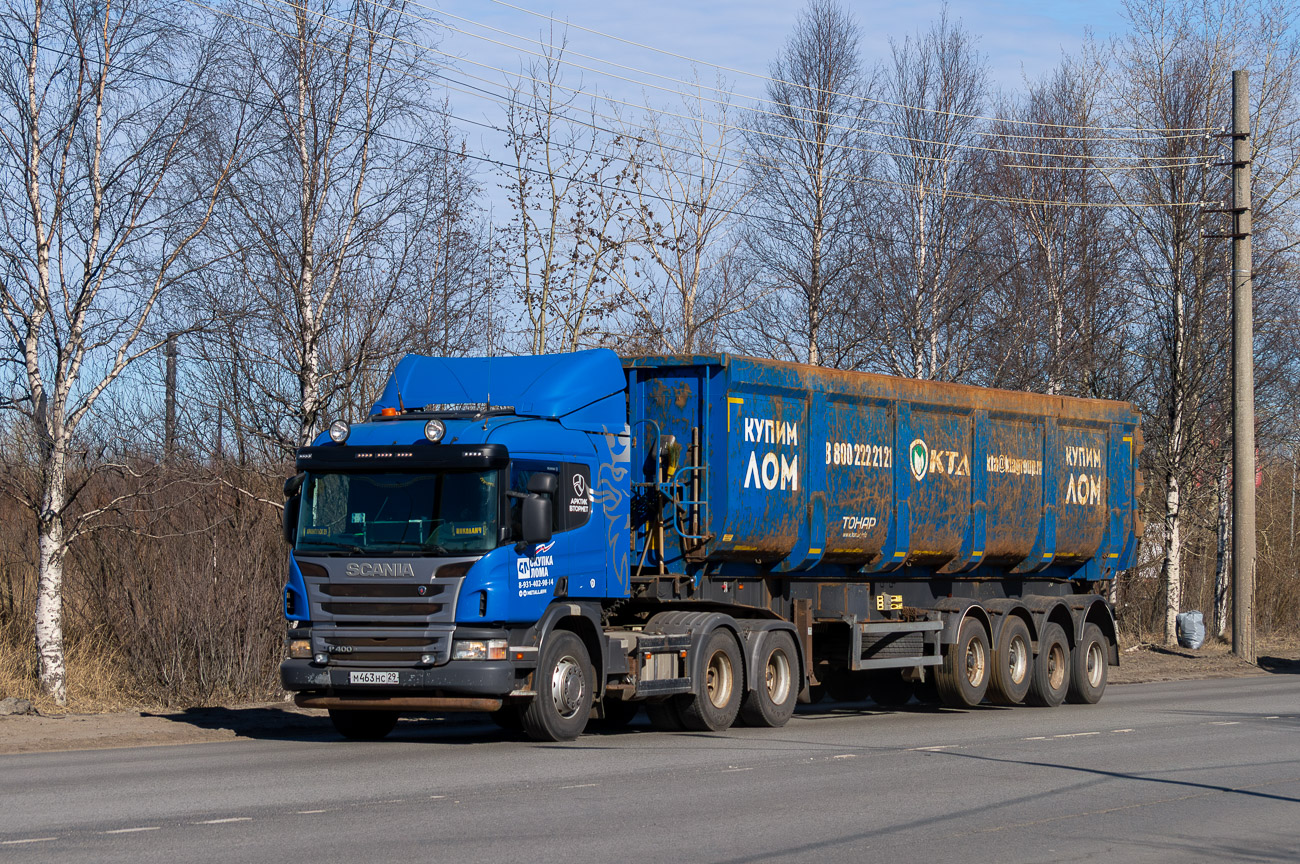 Архангельская область, № М 463 НС 29 — Scania ('2011) P400