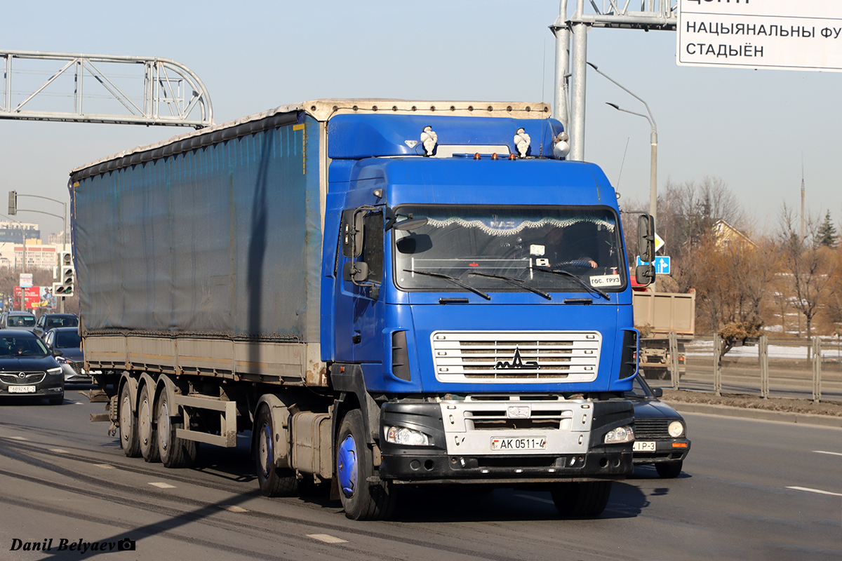 Гродненская область, № АК 0511-4 — МАЗ-5440 (общая модель)