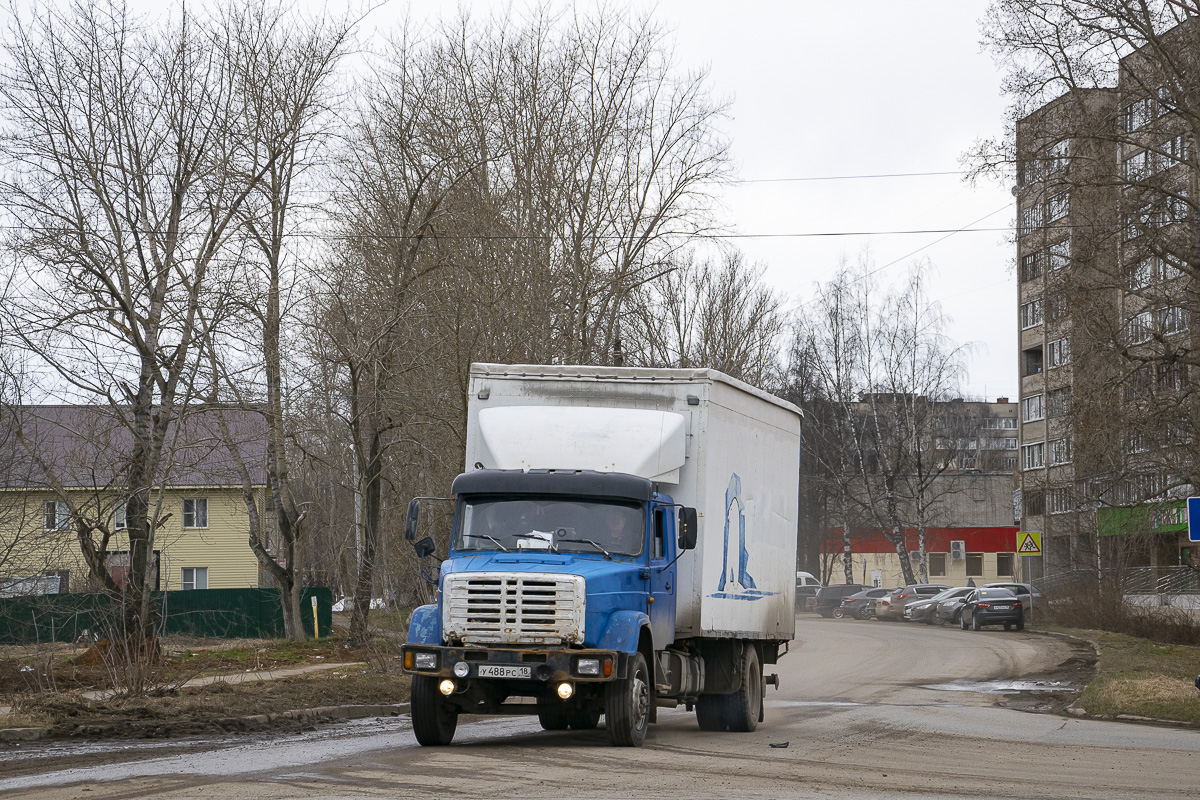 Удмуртия, № У 488 РС 18 — ЗИЛ-433170