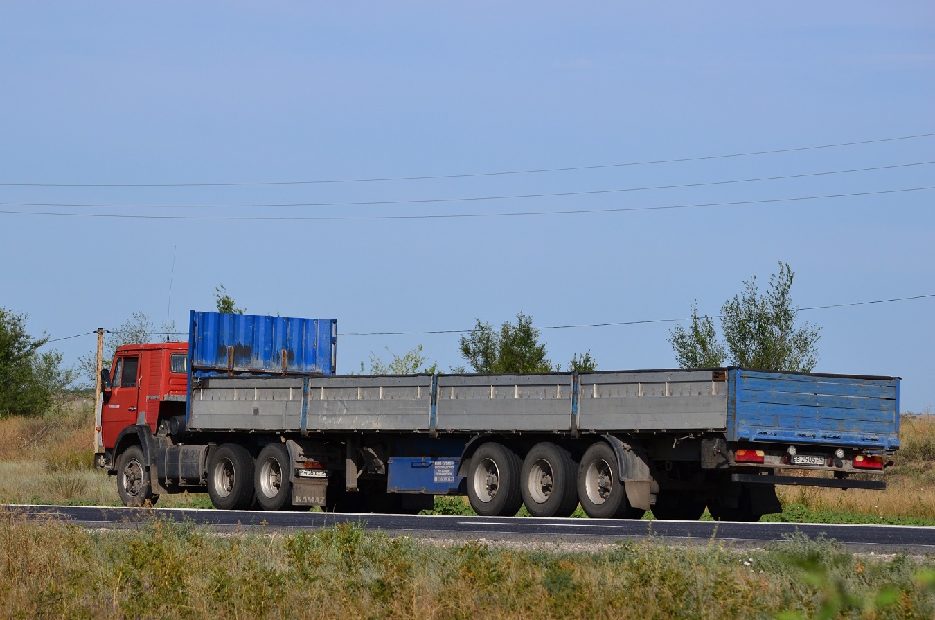Волгоградская область, № ЕВ 2905 34 — Krone SDP 27 Profi Liner / SDP 24