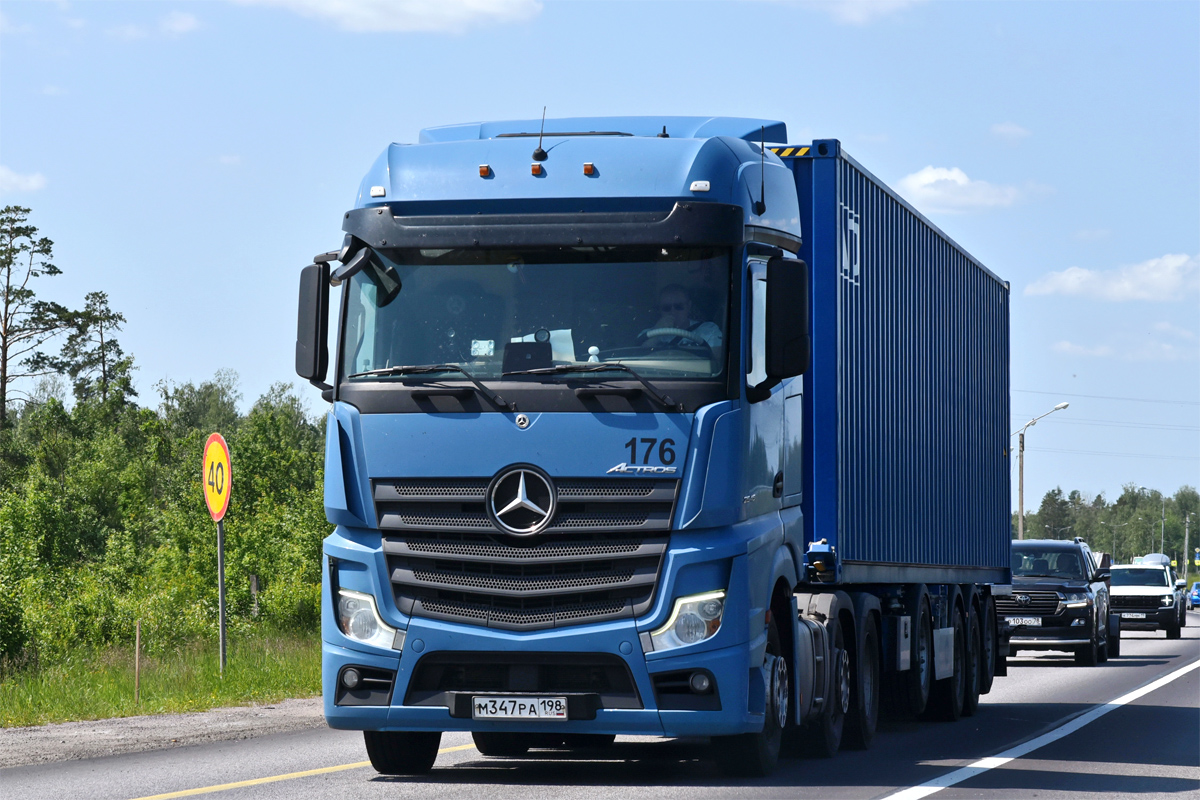 Санкт-Петербург, № 176 — Mercedes-Benz Actros ('2018)