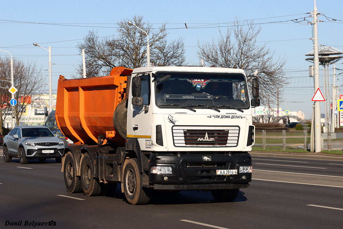 Гродненская область, № АА 2814-4 — МАЗ-6501 (общая модель)