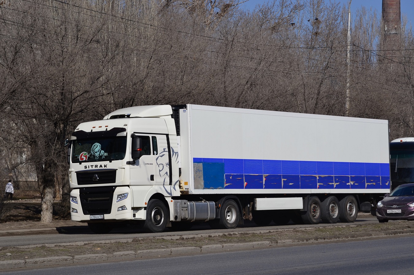 Нижегородская область, № Х 784 ОН 152 — Sitrak C7H ZZ4186