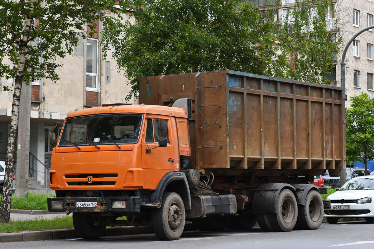 Санкт-Петербург, № Е 545 ХК 198 — КамАЗ-65115-62