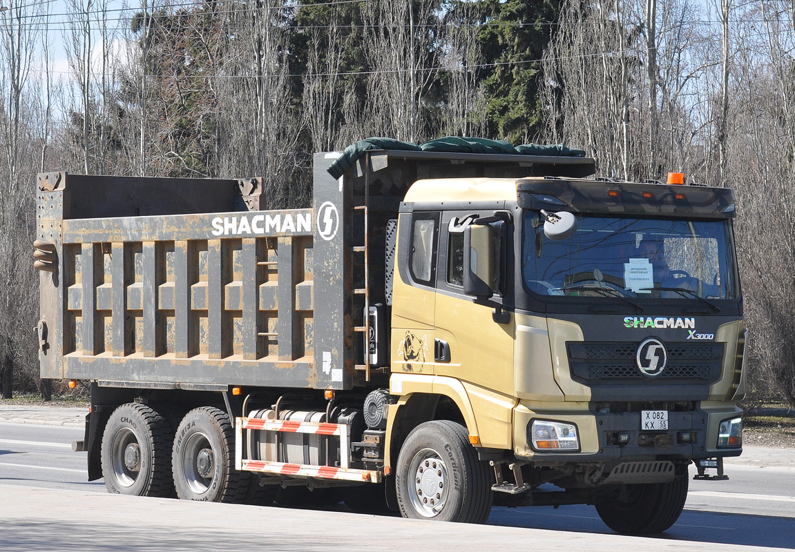 Омская область, № Х 082 КХ 55 — Shaanxi Shacman X3000 SX3258