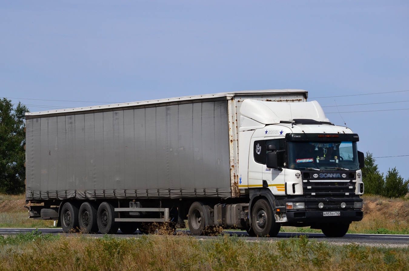 Самарская область, № А 953 ВУ 763 — Scania ('1996) P114G