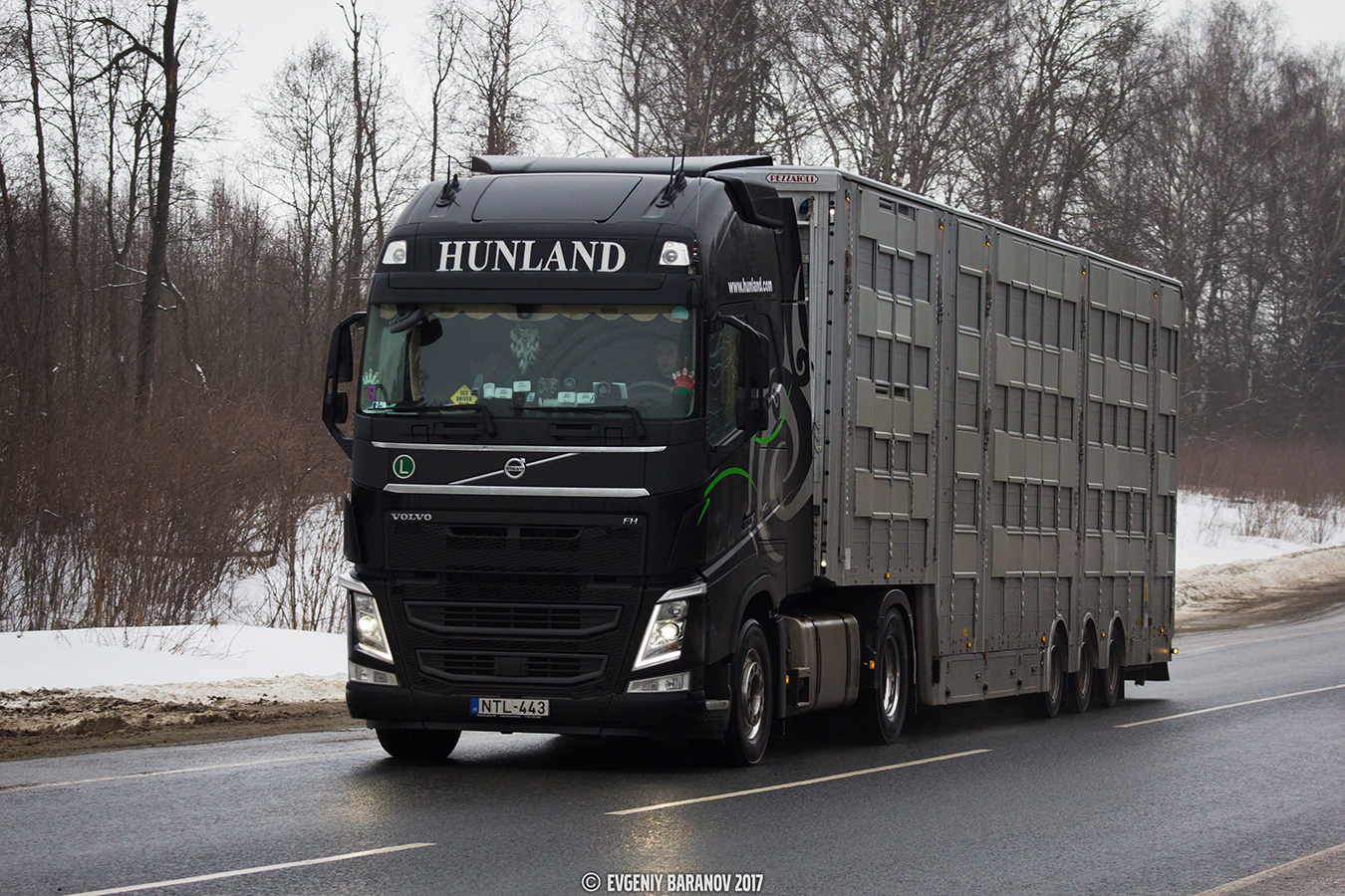 Венгрия, № NTL-443 — Volvo ('2012) FH.540