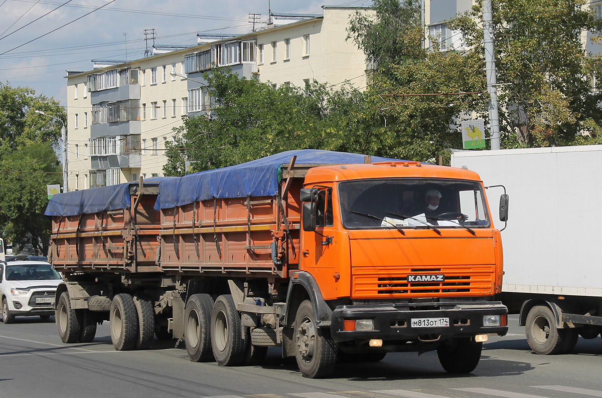 Челябинская область, № М 813 ОТ 174 — КамАЗ-65115-15 [65115R]