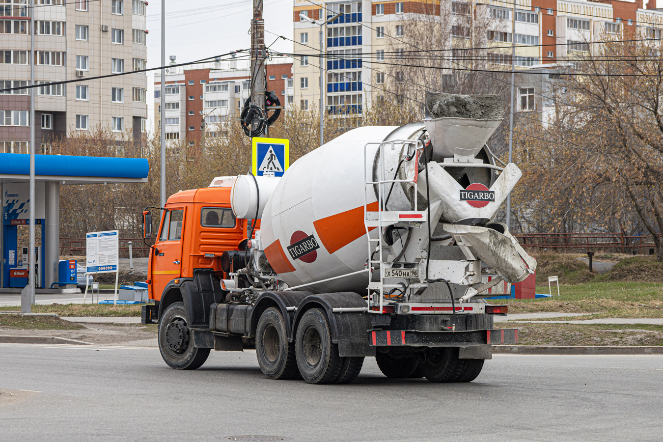 Свердловская область, № Х 540 НА 96 — КамАЗ-53229-02 [53229C]