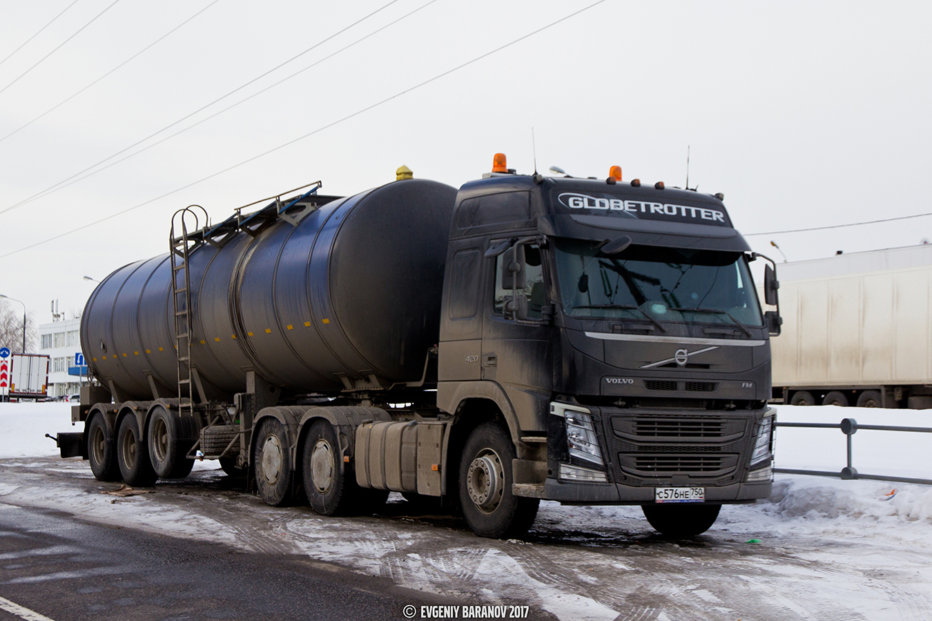 Московская область, № С 576 НЕ 750 — Volvo ('2013) FM.420 [X9P]