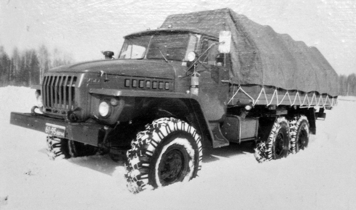 Ярославская область, № 61-95 ЯРН — Урал-4320; Исторические фотографии (до 2000 года) (Ярославская область)
