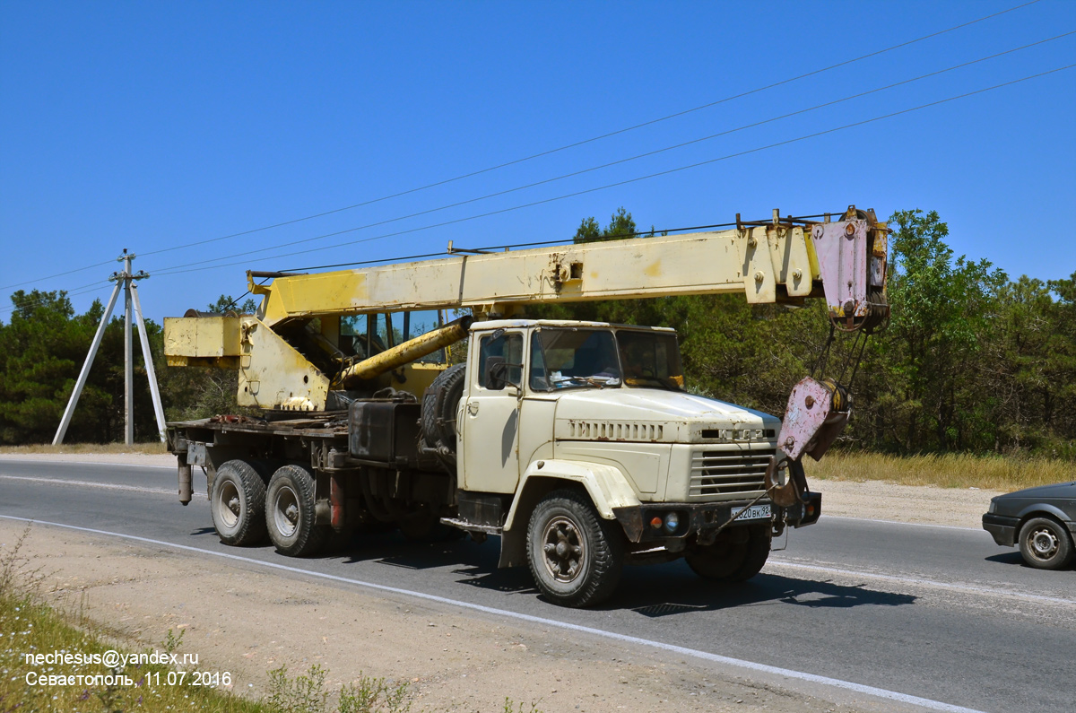 Севастополь, № А 620 ВК 92 — КрАЗ-65101