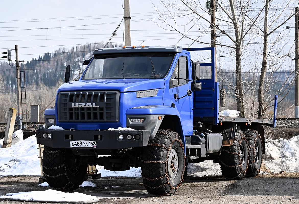 Кемеровская область, № А 488 РА 142 — Урал NEXT 4320-72