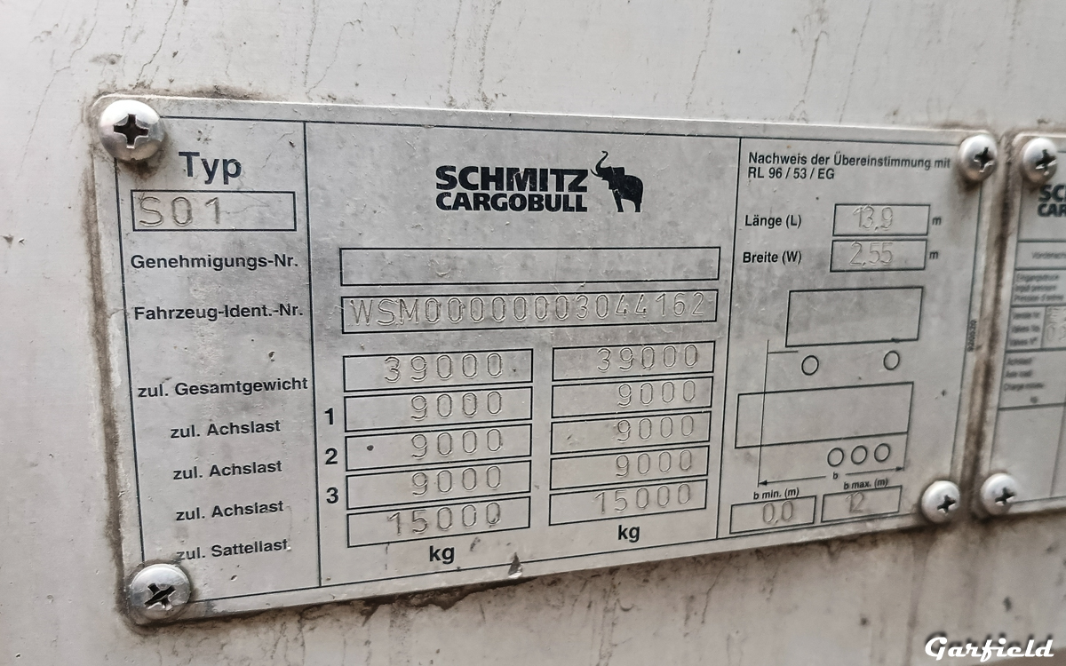 Кемеровская область, № АУ 0476 22 — Schmitz Cargobull S.CS / SCB*S3T / S01