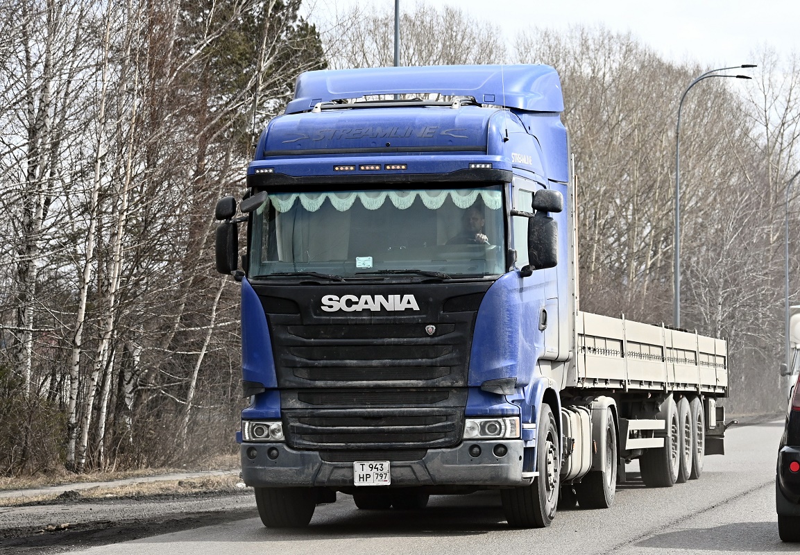 Московская область, № Т 943 НР 797 — Scania ('2013) R400