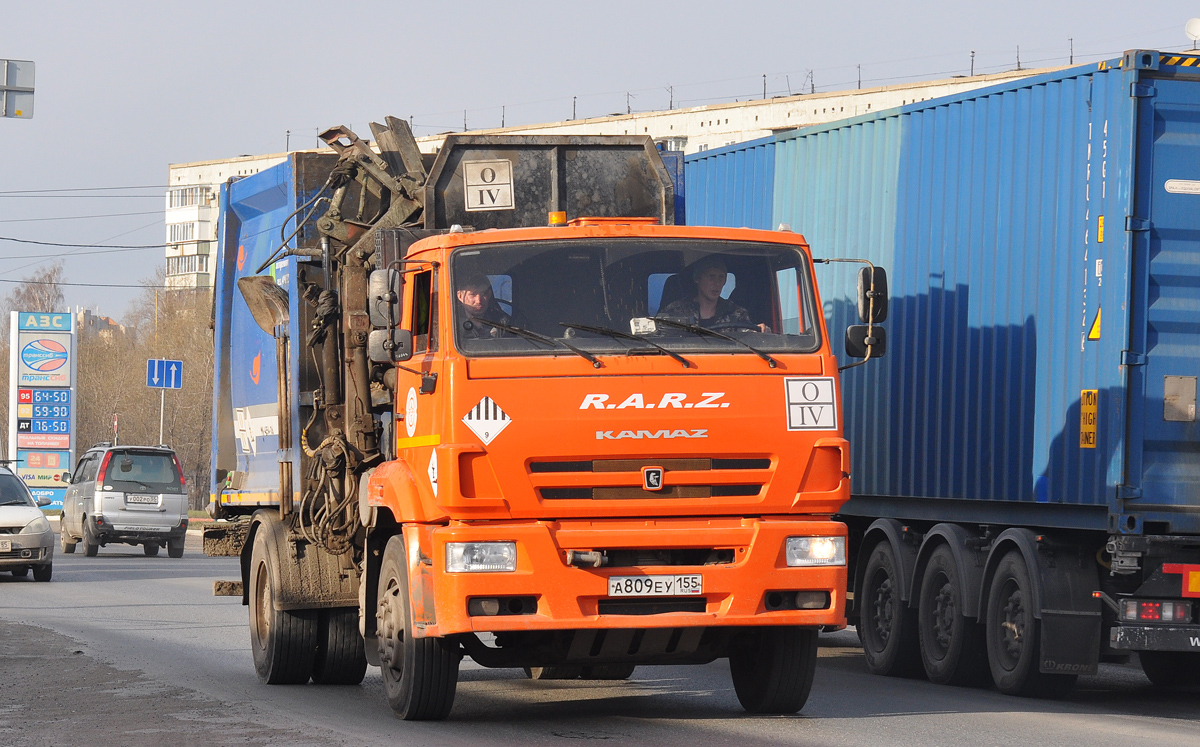 Омская область, № А 809 ЕУ 155 — КамАЗ-53605-A5(48)