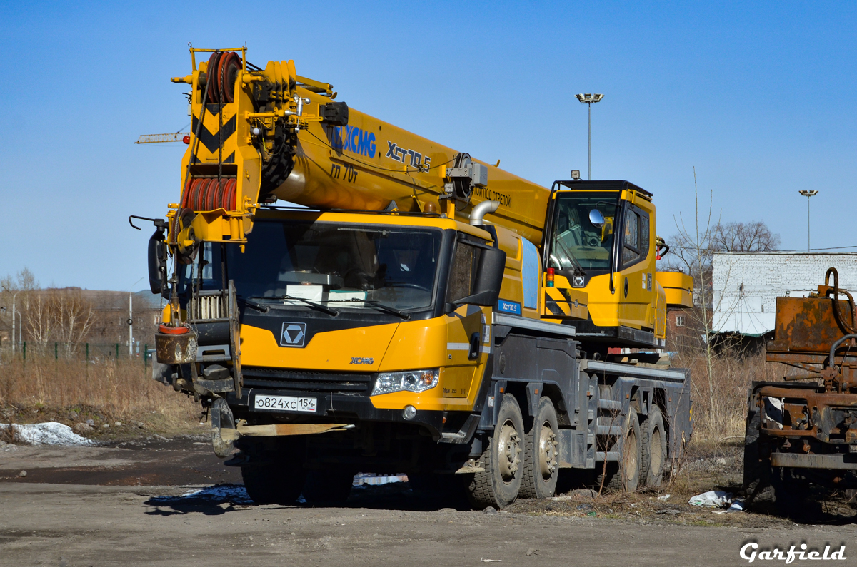Кемеровская область, № О 824 ХС 154 — XCMG (общая модель)