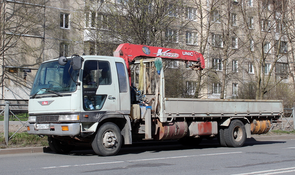 Новосибирская область, № К 504 ЕХ 154 — Hino Ranger
