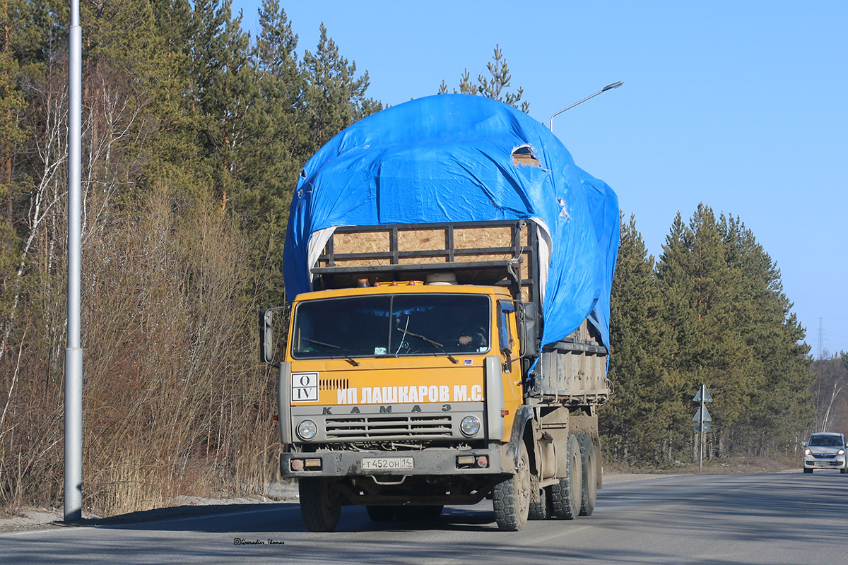 Саха (Якутия), № Т 452 ОН 14 — КамАЗ-5320