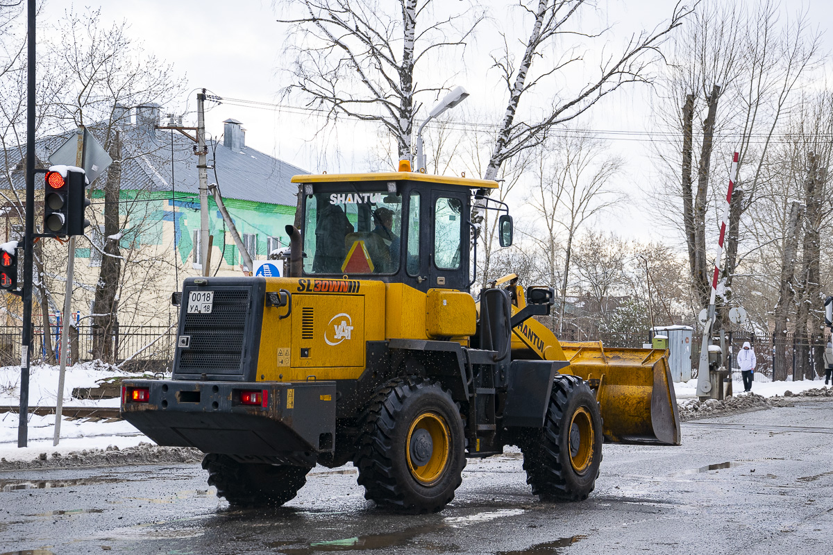 Удмуртия, № 0018 УА 18 — Shantui SL30W