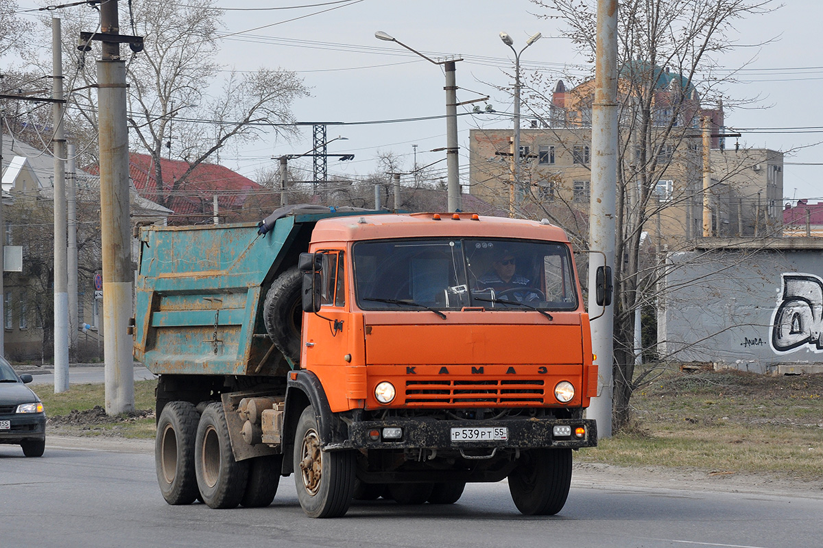 Омская область, № Р 539 РТ 55 — КамАЗ-5511