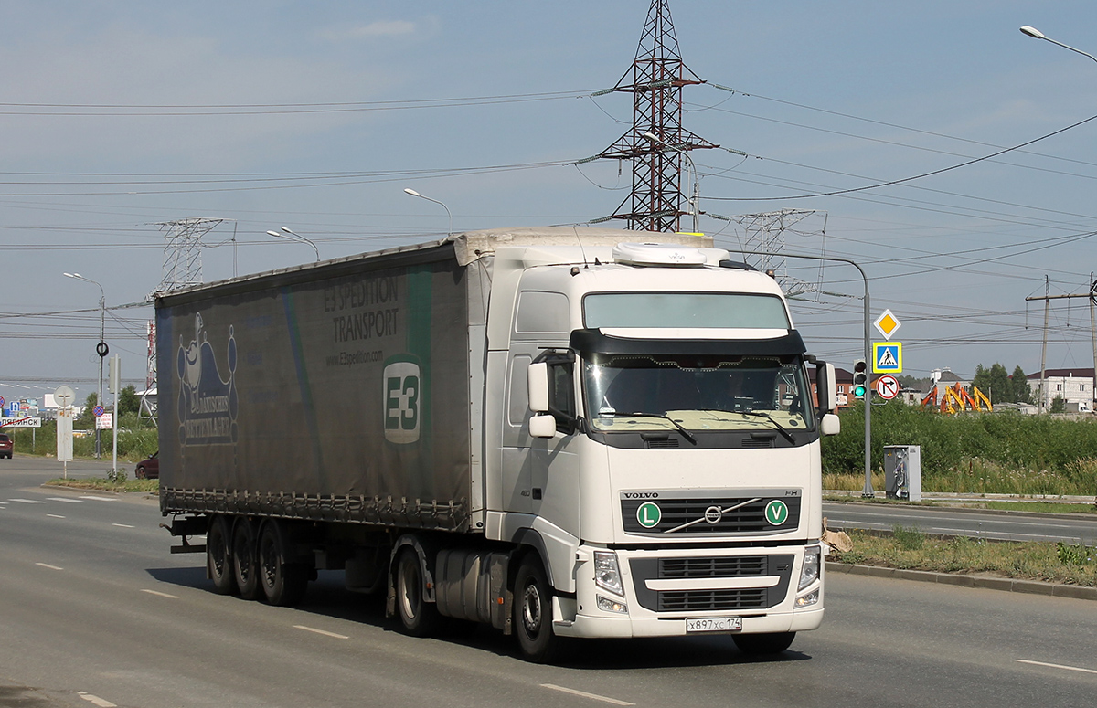 Челябинская область, № Х 897 ХС 174 — Volvo ('2008) FH.460