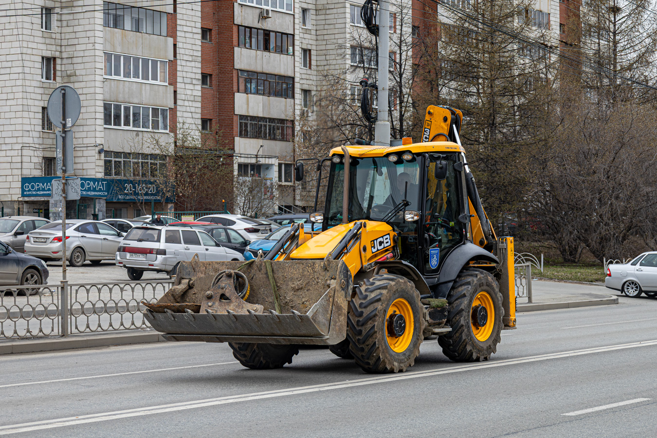Свердловская область, № 0336 ЕВ 66 — JCB 3CX