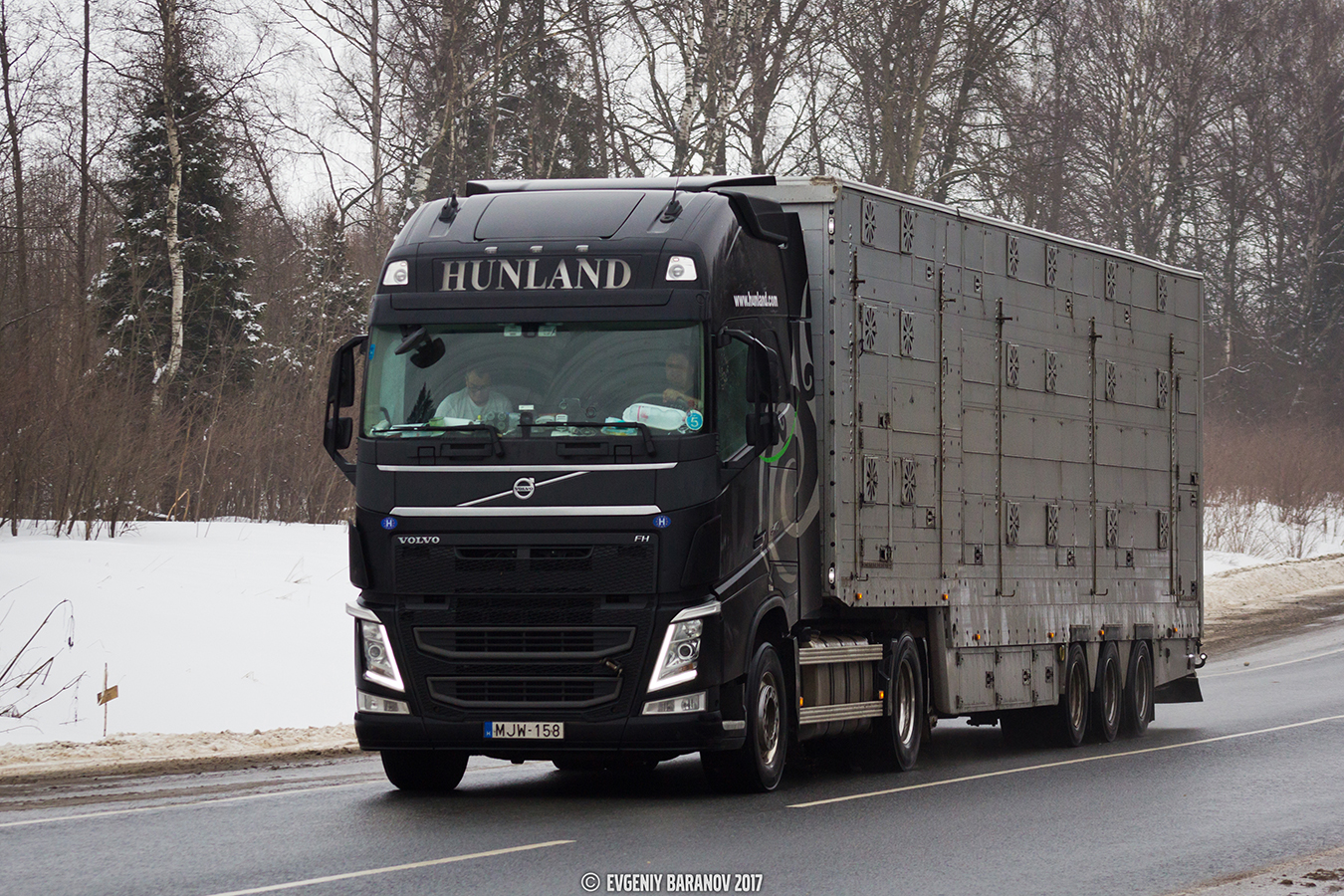 Венгрия, № MJW-158 — Volvo ('2012) FH.540