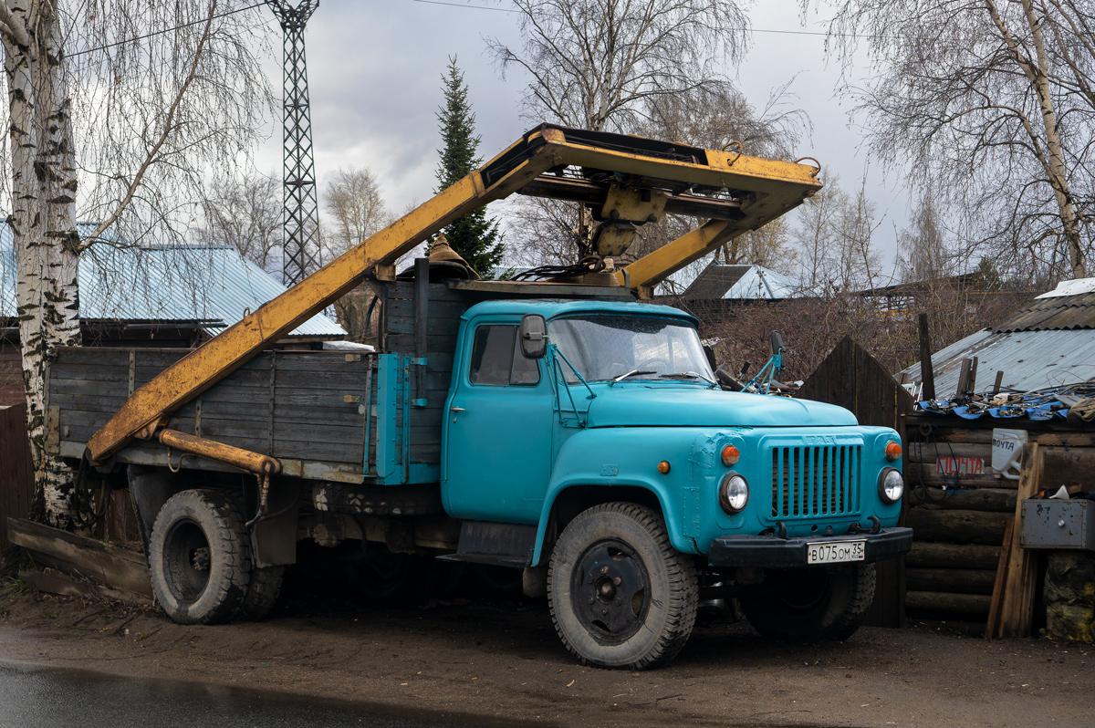 Вологодская область, № В 075 ОМ 35 — ГАЗ-53-12