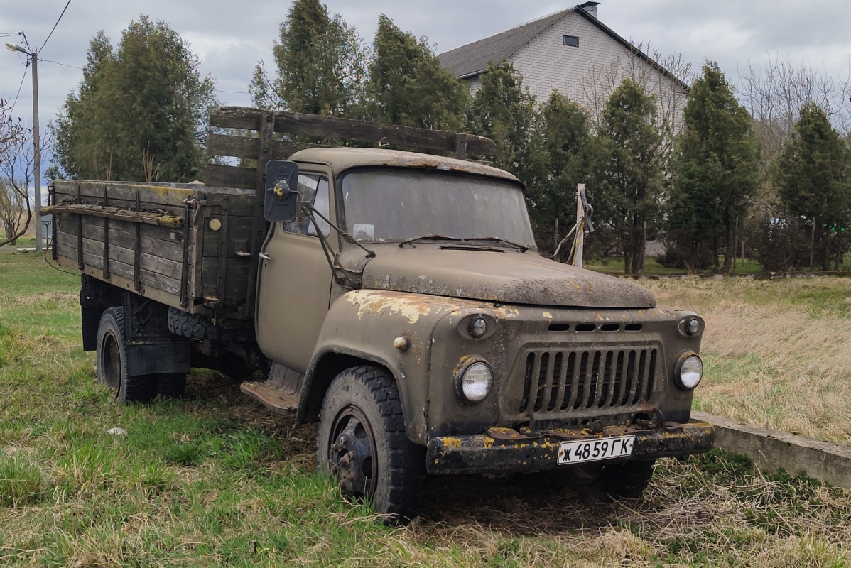 Гродненская область, № Ж 4859 ГК — ГАЗ-52/53 (общая модель)