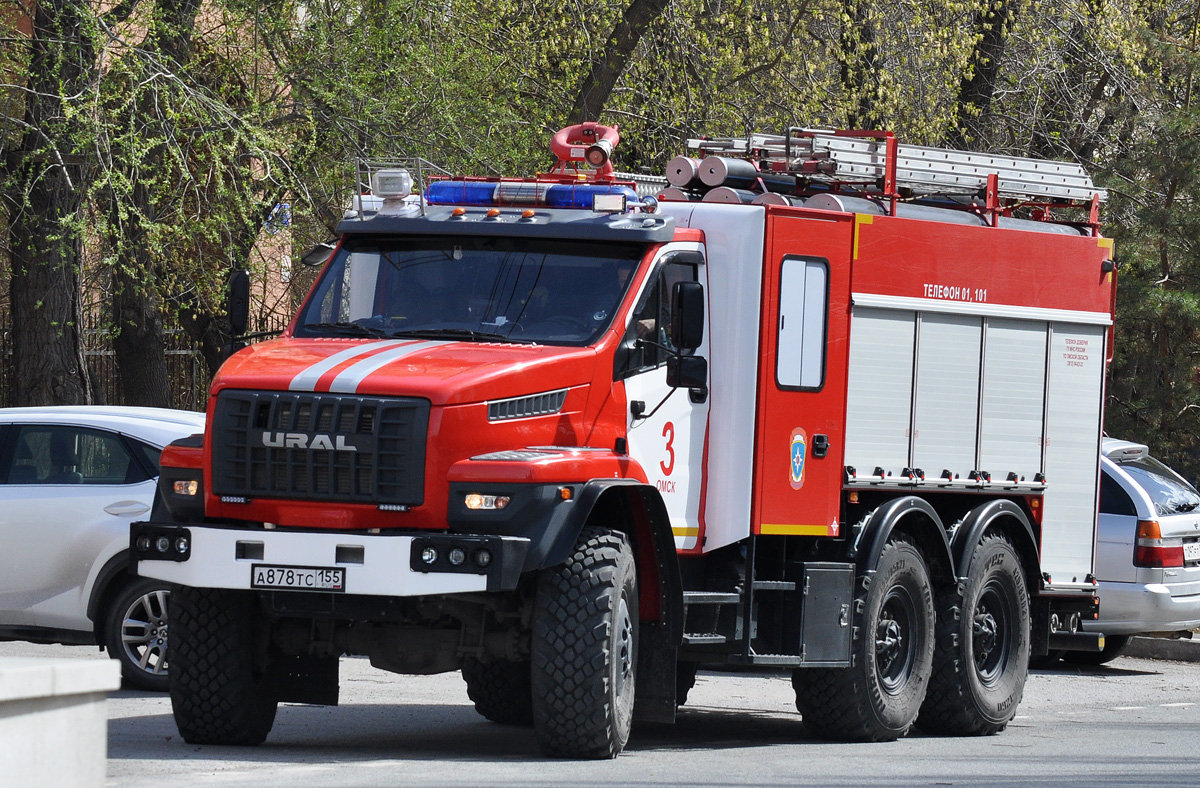 Омская область, № А 878 ТС 155 — Урал NEXT 5557-72