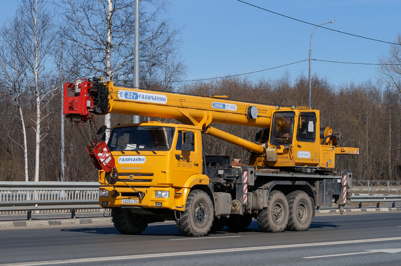 Ненецкий автономный округ, № А 223 ОС 83 — КамАЗ-43118 (общая модель)