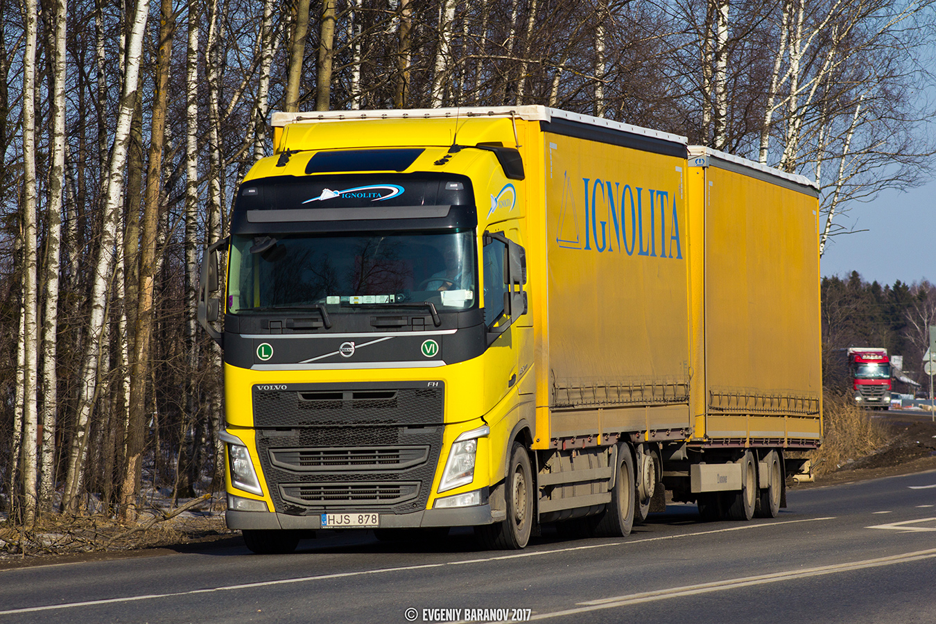 Литва, № HJS 878 — Volvo ('2012) FH.460