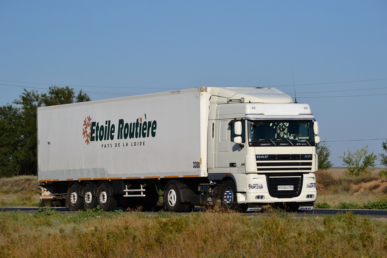 Волгоградская область, № М 143 КО 134 — DAF XF105 FT