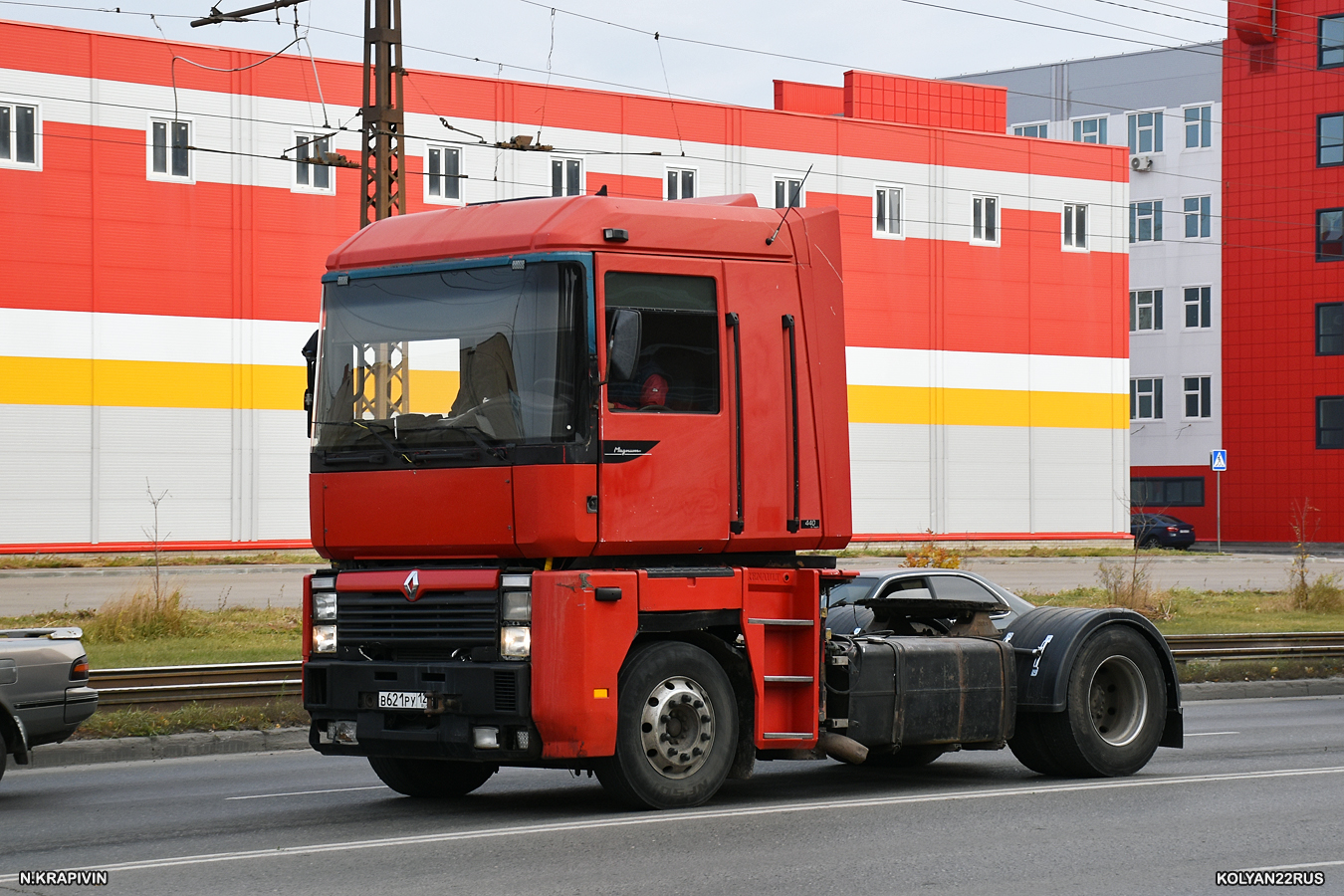 Алтайский край, № В 621 РУ 122 — Renault Magnum Integral ('1997)