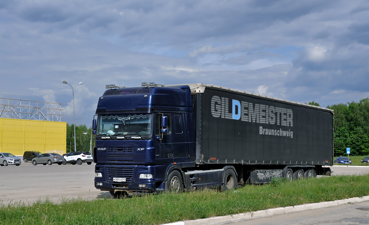 Калужская область, № М 989 НР 40 — DAF XF95 FT