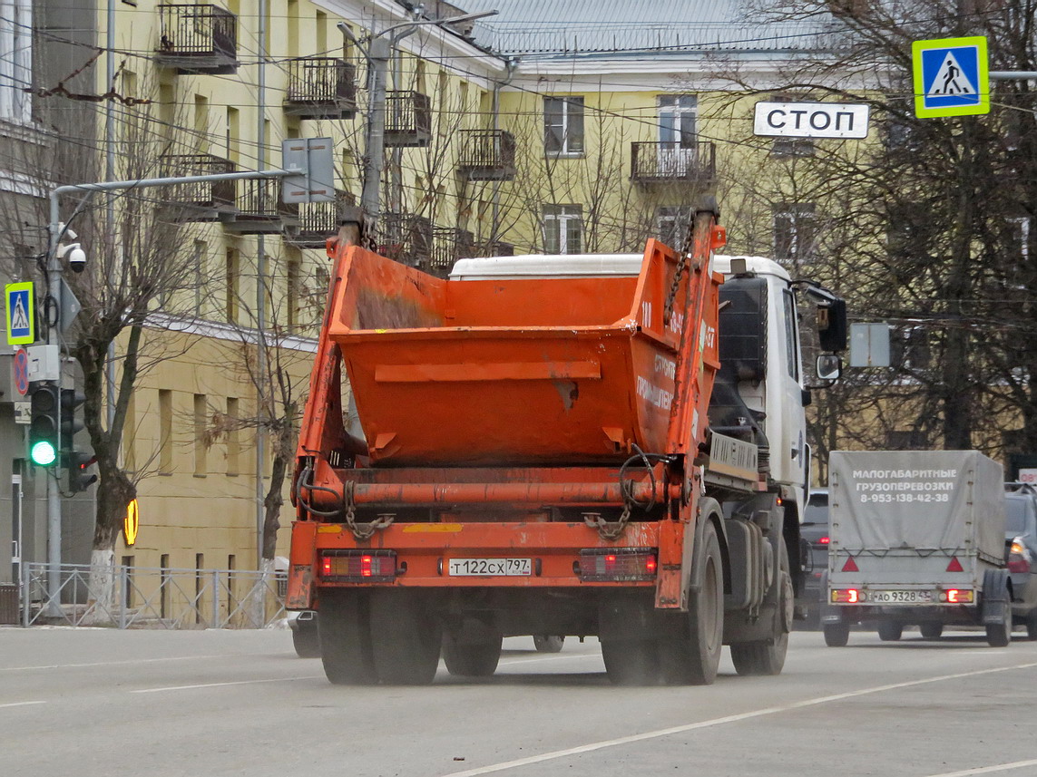 Кировская область, № Т 122 СХ 797 — МАЗ-555025