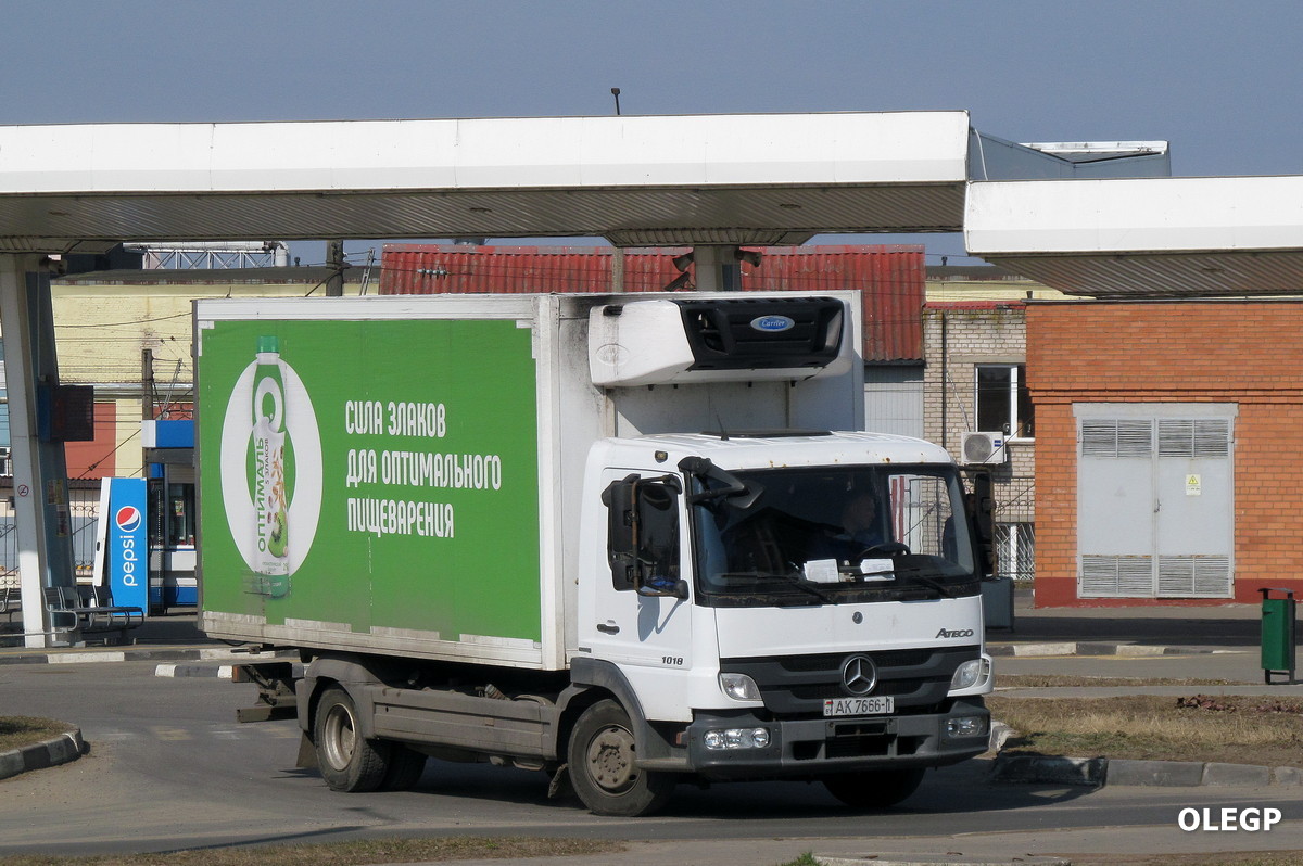 Брестская область, № АК 7666-1 — Mercedes-Benz Atego 1018