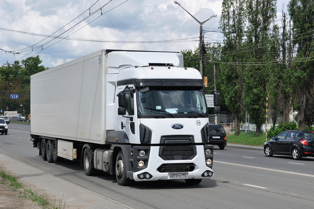 Краснодарский край, № В 870 ТХ 193 — Ford Cargo ('2012) 1848T