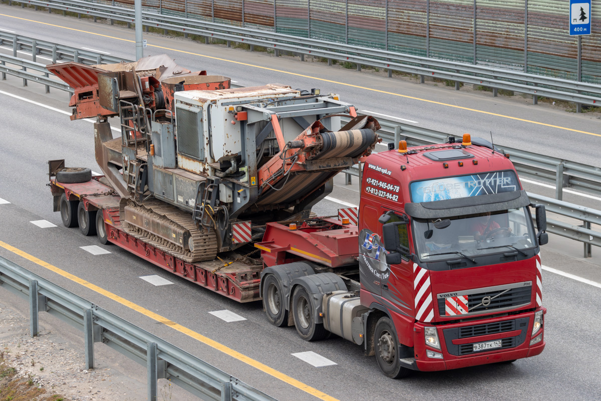 Ленинградская область, № В 387 ТК 147 — Volvo ('2008) FH.400; Транспортные средства без номеров (Тверская область)