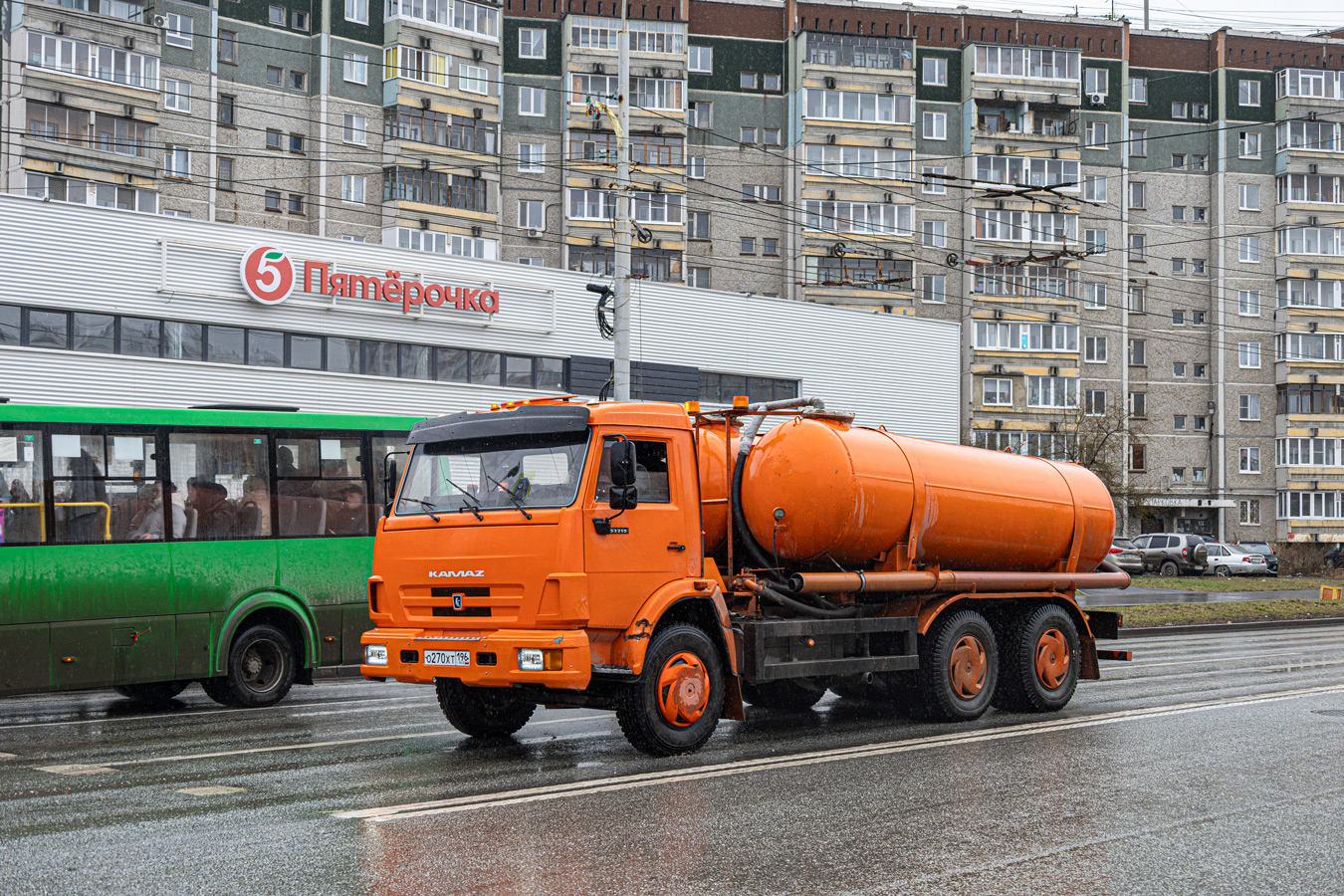 Свердловская область, № О 270 ХТ 196 — КамАЗ-53215 [532150]