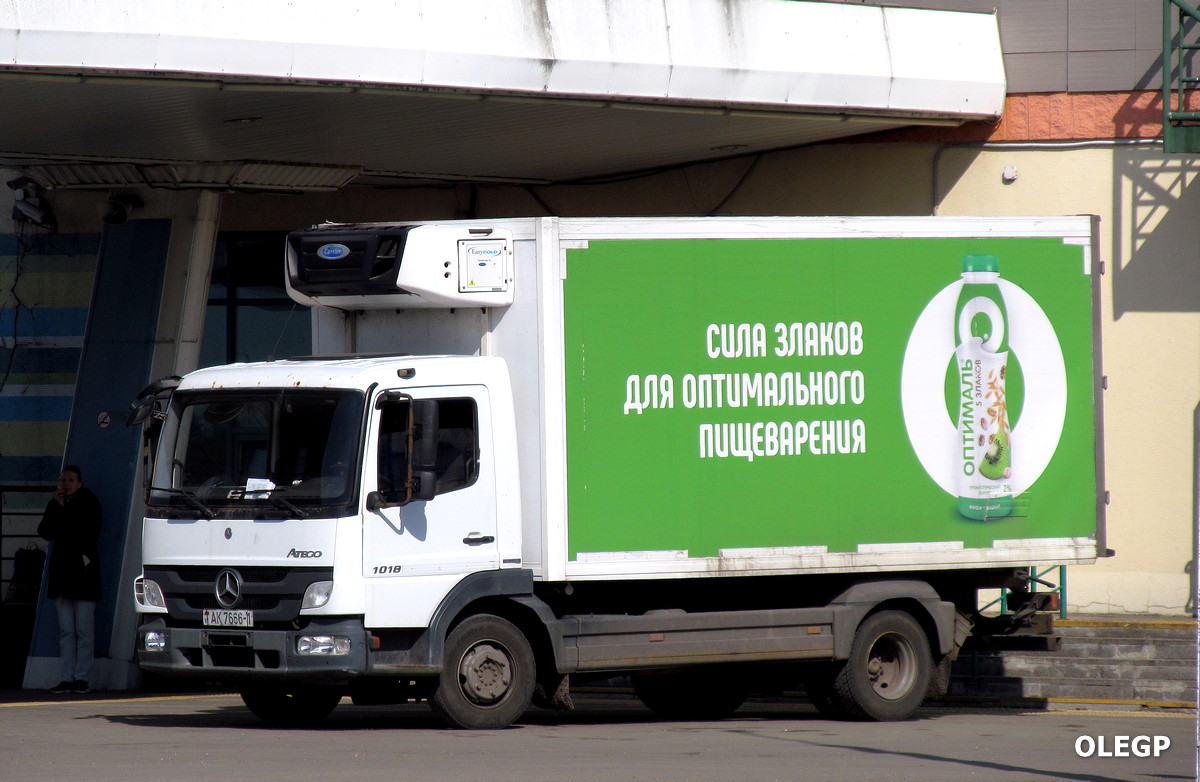 Брестская область, № АК 7666-1 — Mercedes-Benz Atego 1018